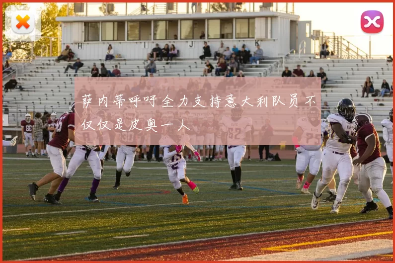 萨内蒂呼吁全力支持意大利队员不仅仅是皮奥一人